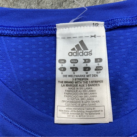 adidas Climacool Long Sleeve Fitted Shirt with Thumbholes - Picture 5 of 11